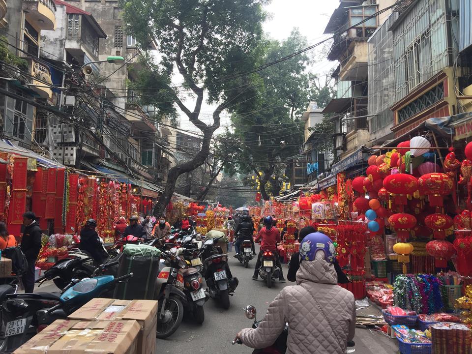 Tet vietnamese lunar new year in hanoi